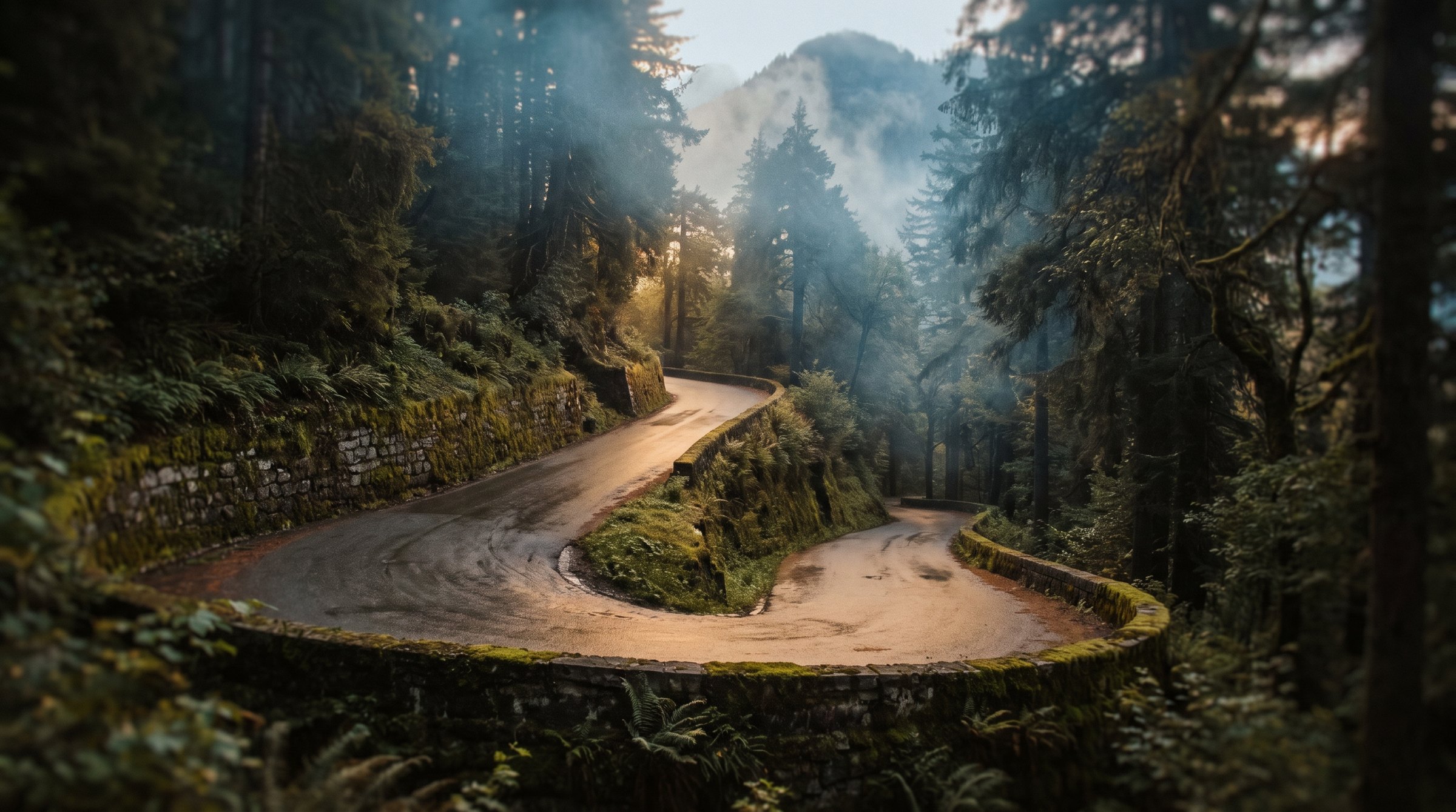 Hon Ba mountain road